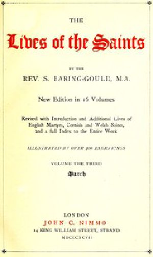 [Gutenberg 48395] • The Lives of the Saints, Volume 03 (of 16): March